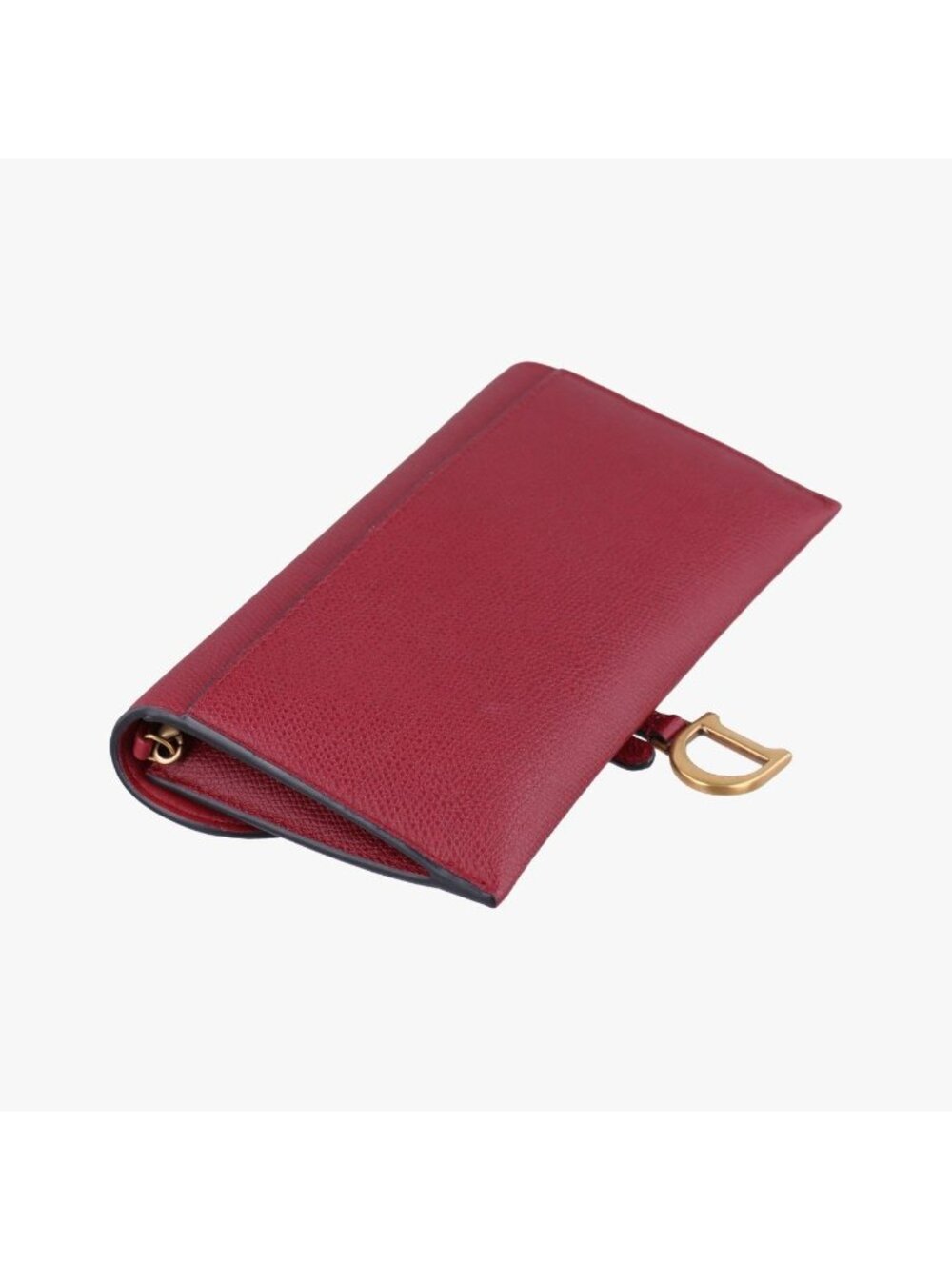 Dior Saddle Red Leather Messenger Bag - Picture 7 of 15